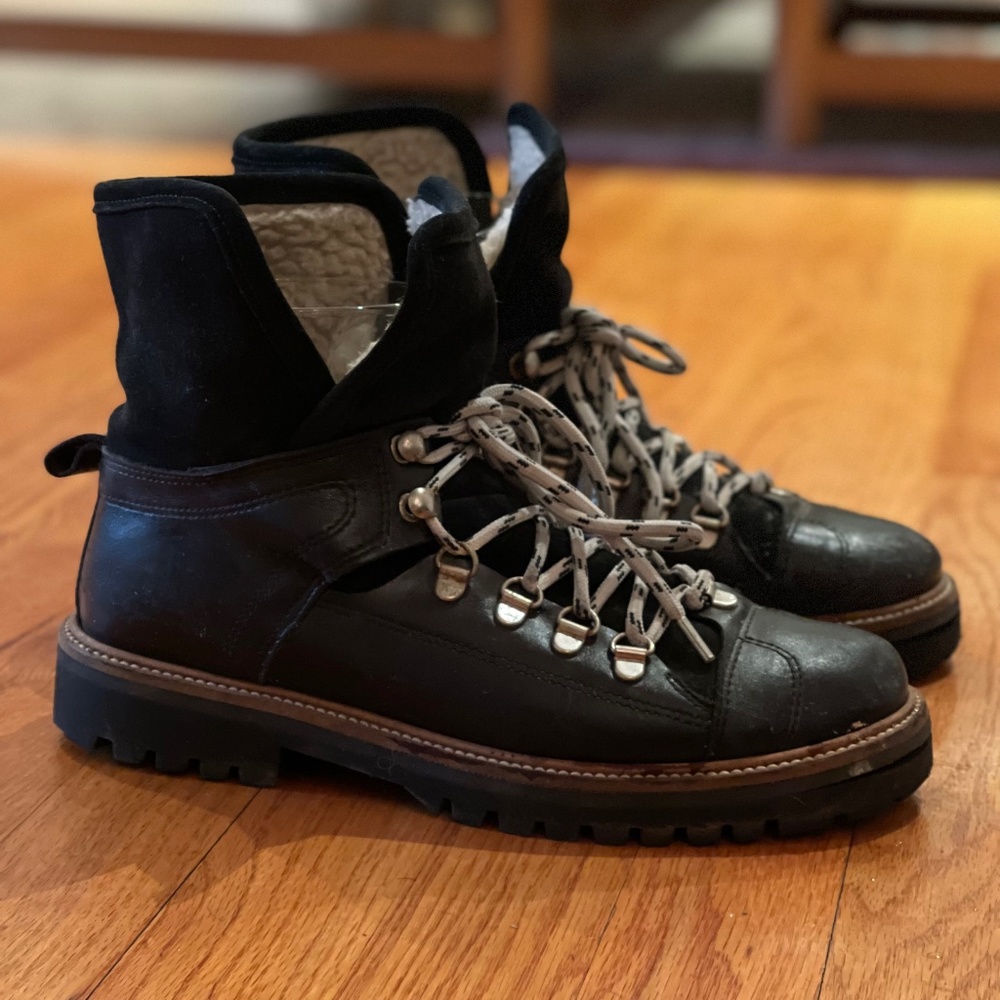 GANNI Hiking Boots